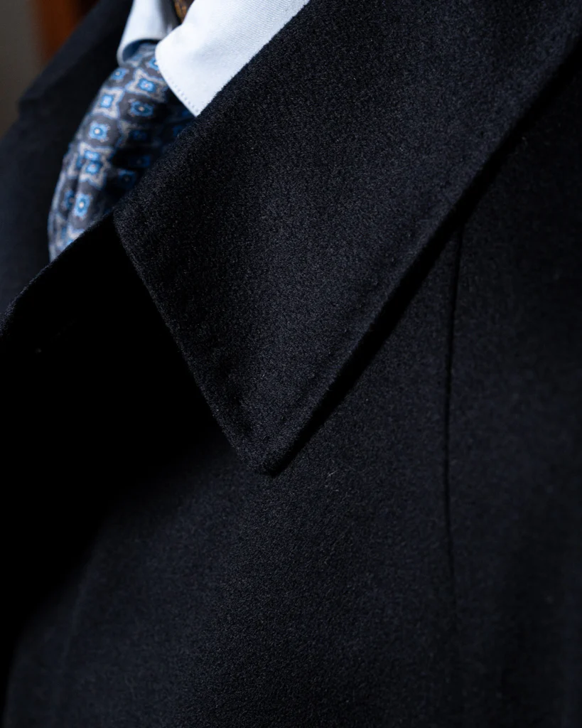 Cappotto Blu Scuro con Cinta - immagine 7