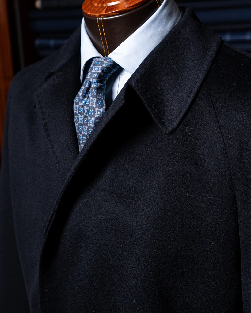 Cappotto Blu Scuro con Cinta - immagine 9