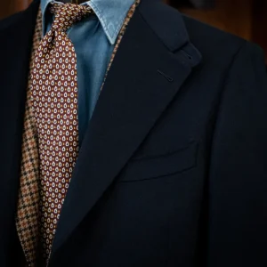 Cappotto Brunelleschi Blu Scuro Lana Cashmere