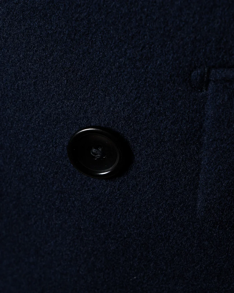 Cappotto Ghiberti Blu Scuro Lana Cashmere - immagine 7