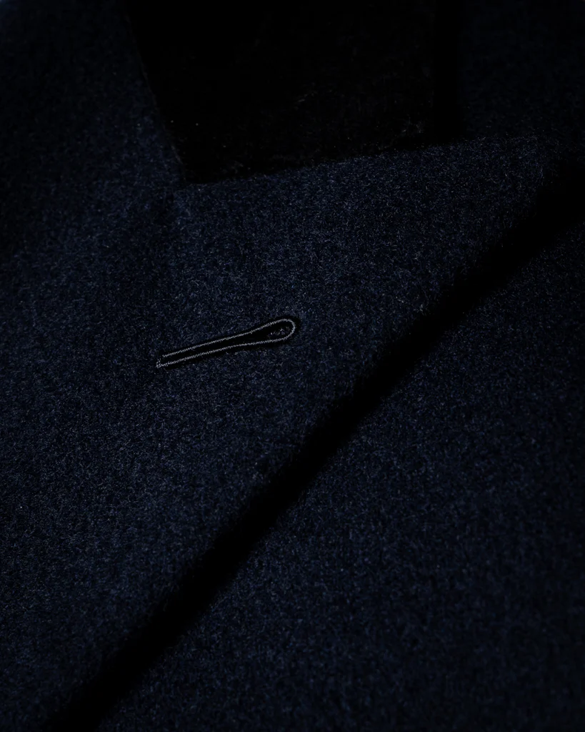 Cappotto Ghiberti Blu Scuro Lana Cashmere - immagine 8