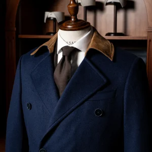 Cappotto Napoleone Blu Scuro