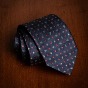 Cravatta con Paisley e Fiori