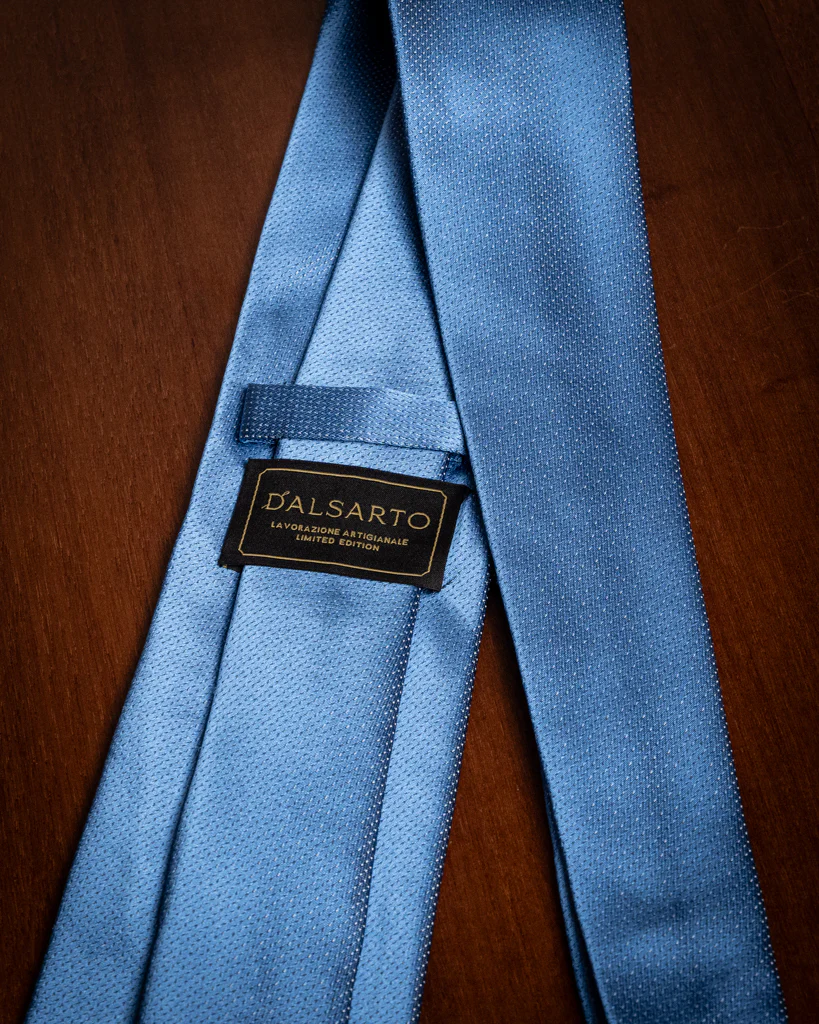 Cravatta Jacquard con Microtrama a Puntini - immagine 4