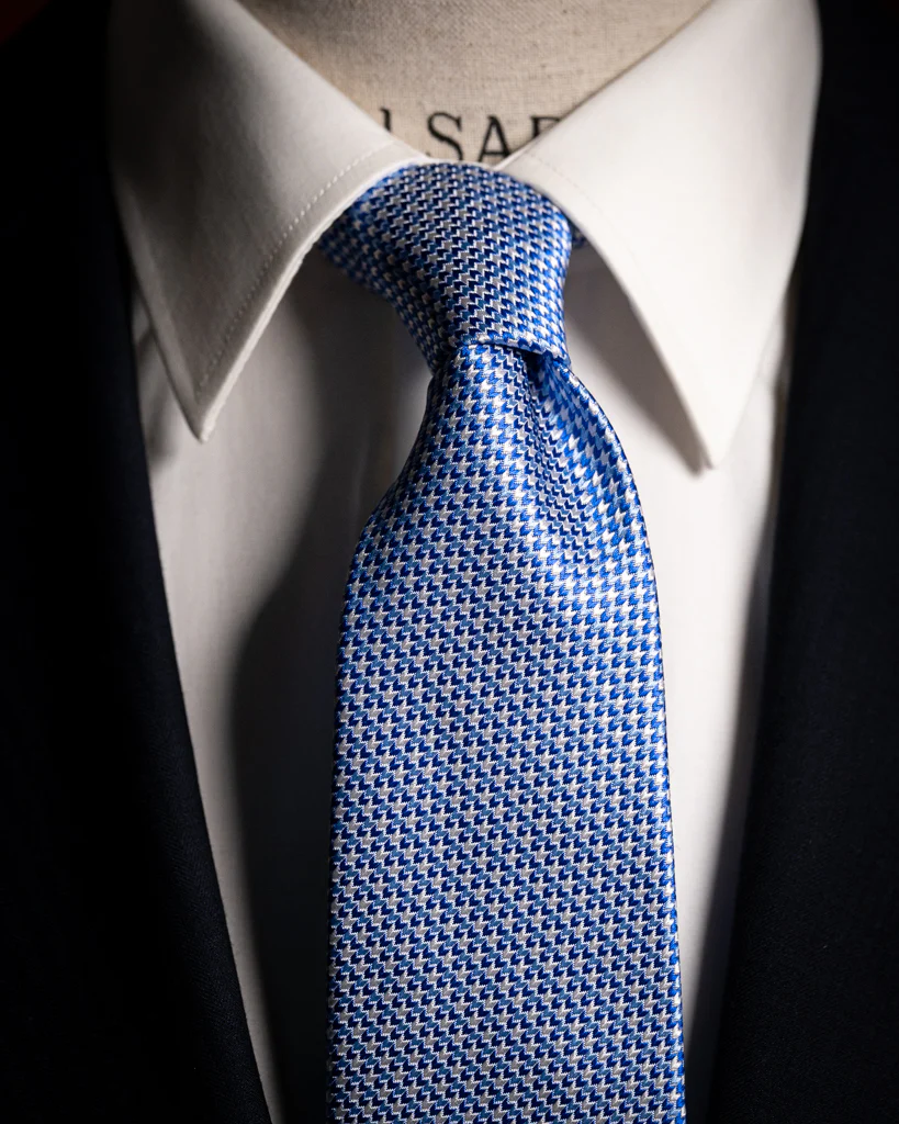 Cravatta Jacquard con Microtrama - immagine 5