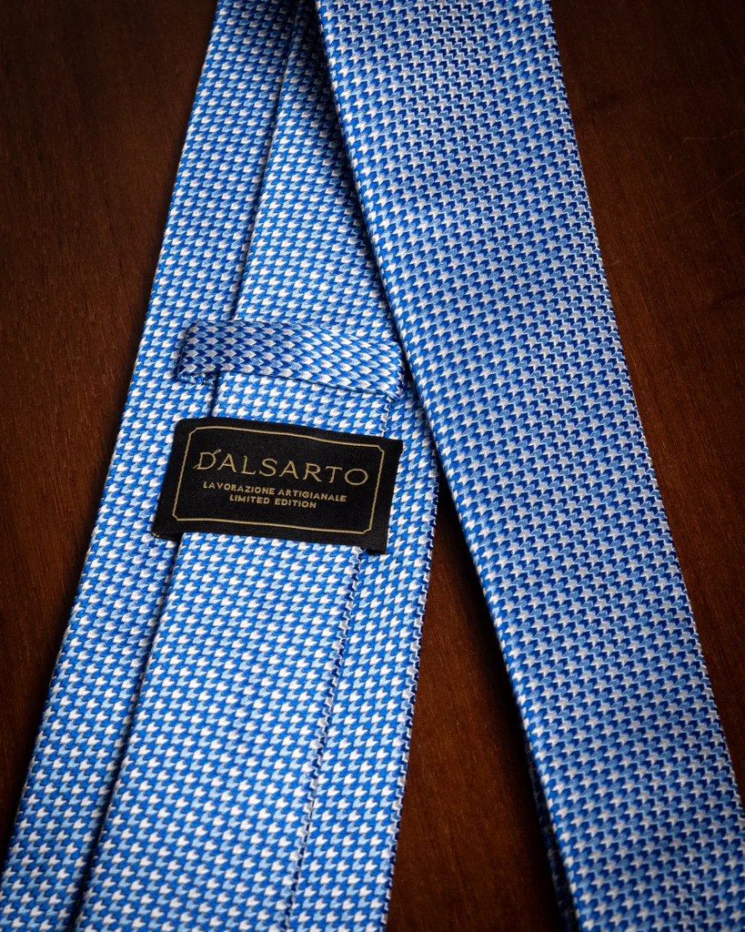 Cravatta Jacquard con Microtrama - immagine 7