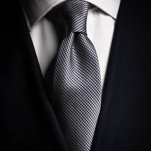 Cravatta Jacquard con Microtrama