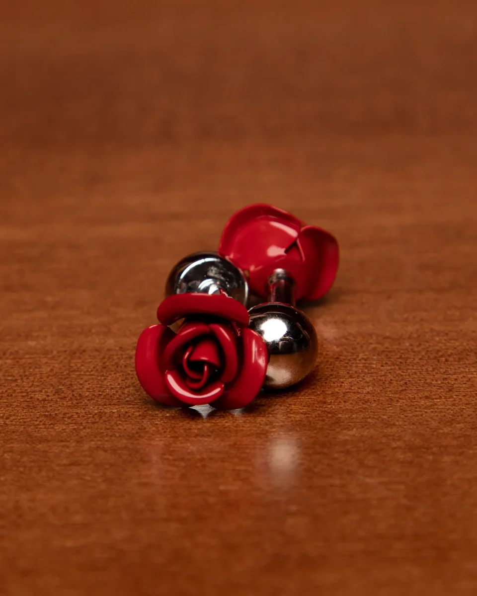 Gemelli con Rosa Rossa - immagine 3