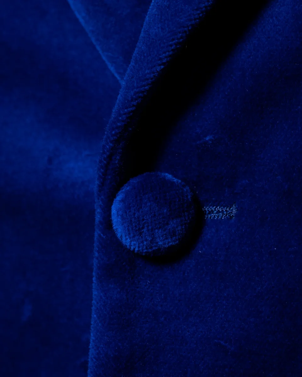 Giacca Bernini Velluto Blu - immagine 6