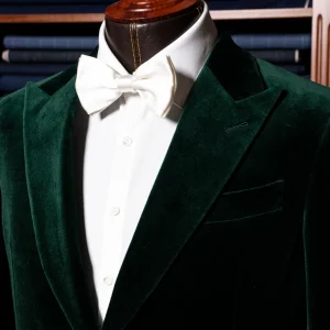 Giacca Bernini Velluto Verde