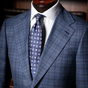 Giacca Giotto Casual Quadri Blu