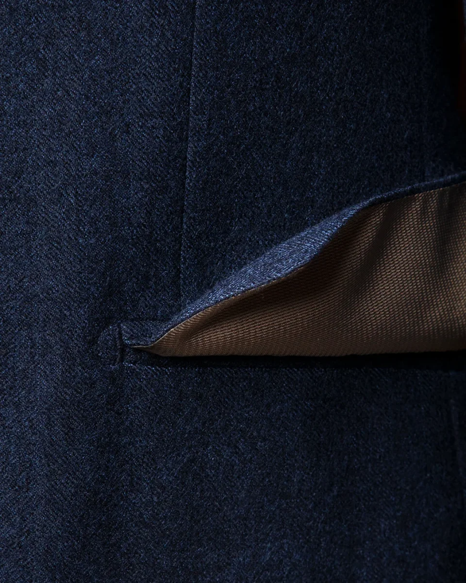 Giacca Giotto Herringbone Blue - immagine 7