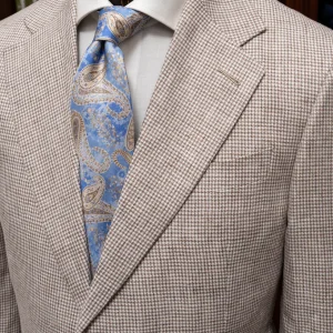 Giacca Giotto Pied De Poule Caffè