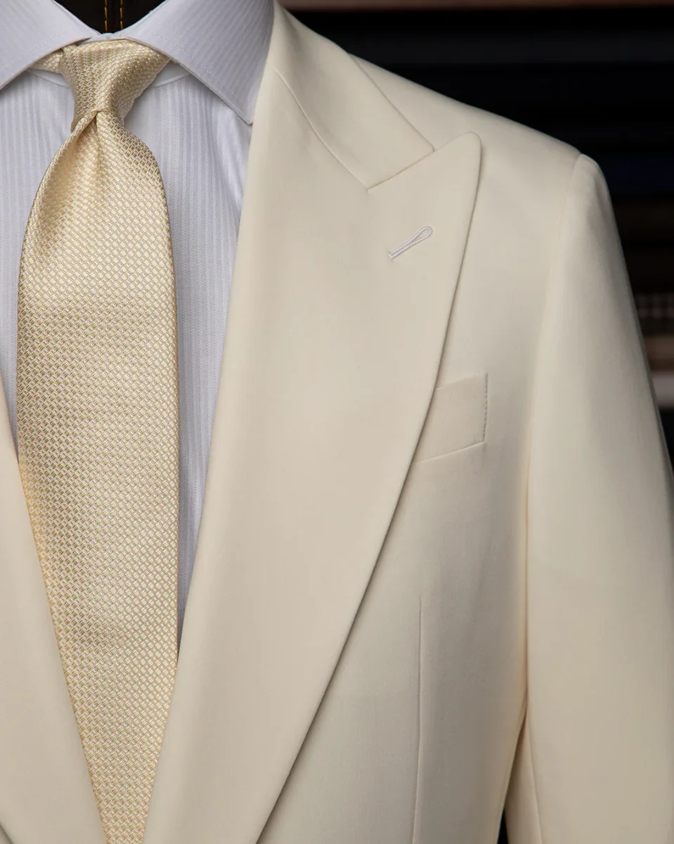 Giacca Modernico Bianco Unito - immagine 3