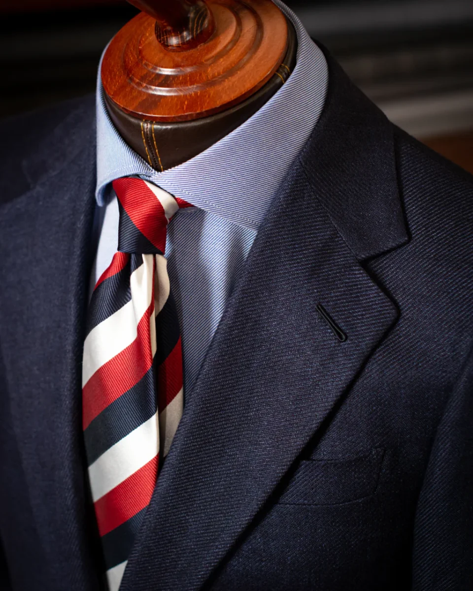 Giacca Modernico Blu Lino Cotone