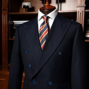 Giacca Perugino Hopsack Blu