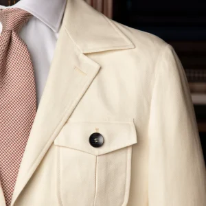 Giacca Sahariana Panna