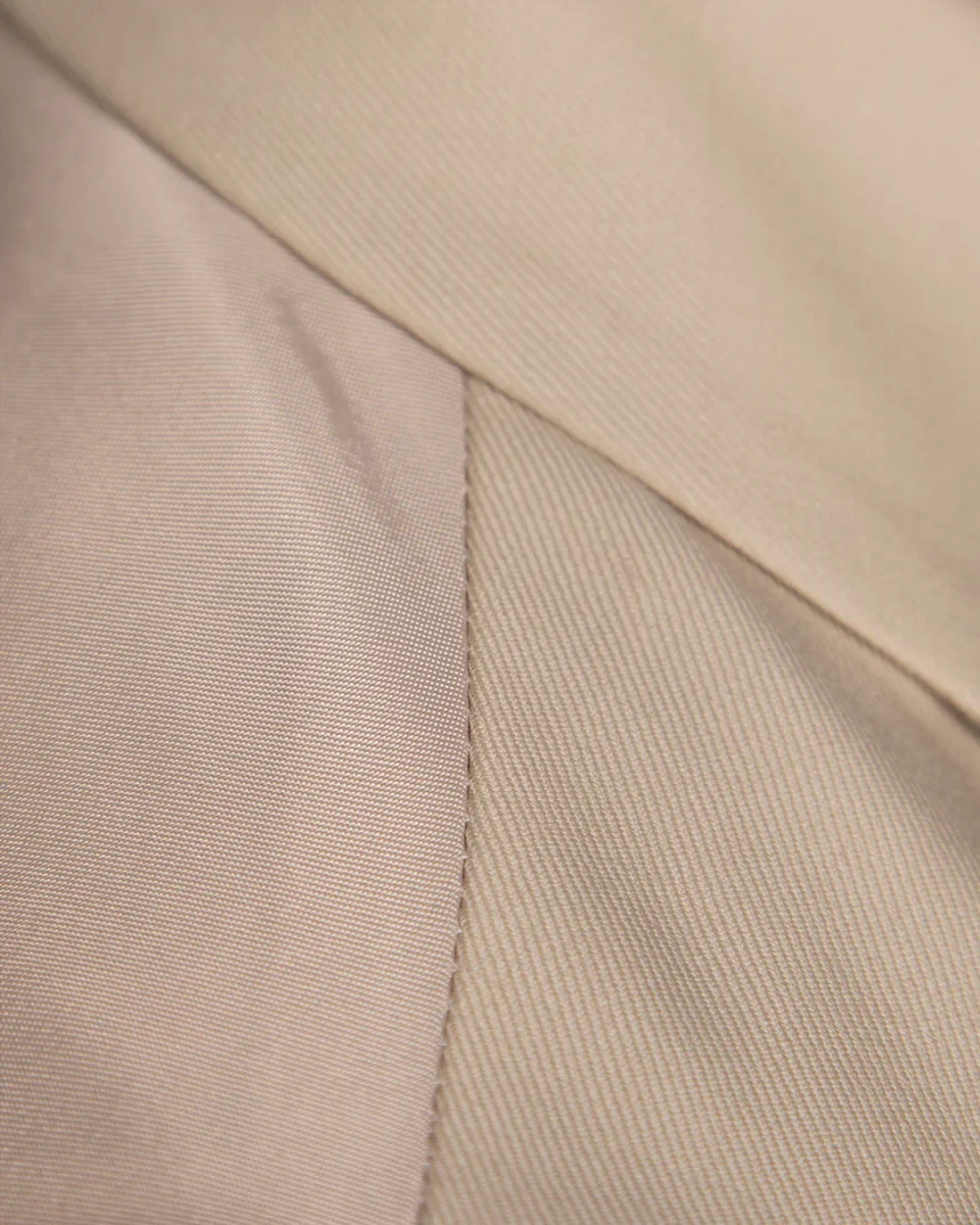 Gilet Beige Biscotto Sciallato - immagine 5