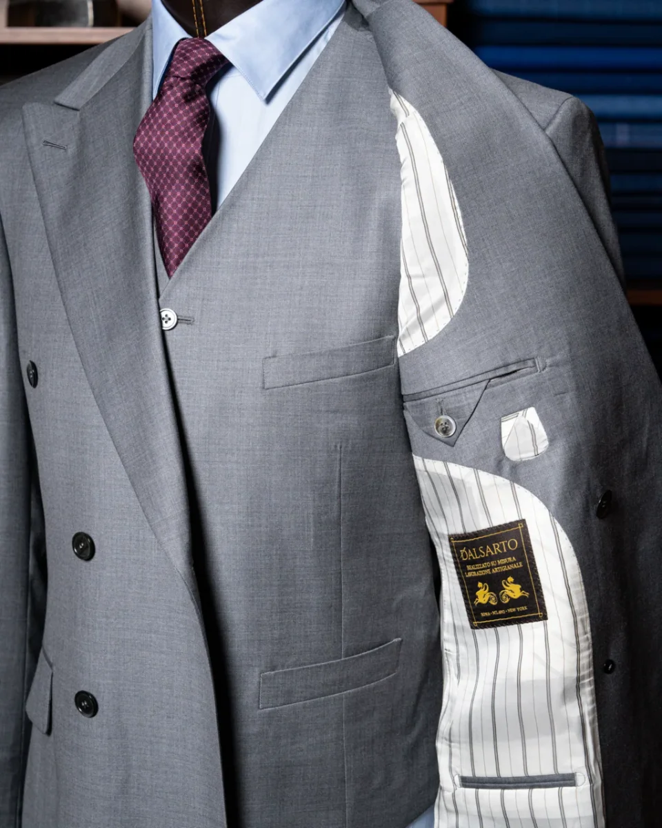 Gilet Grigio Fumo di Londra - immagine 4