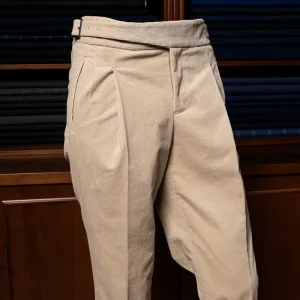 Pantalone Gurkha Bianco Latte