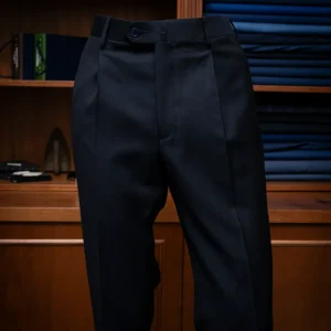Pantalone Tiziano Blu Spinato