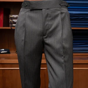 Pantalone Borromini Grigio a Righe