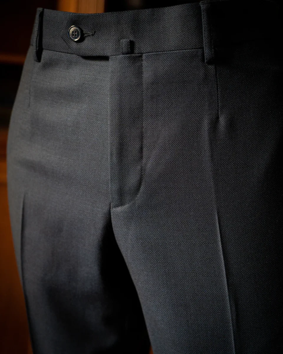 Pantalone Tiziano Grigio Canna di Fucile - immagine 3