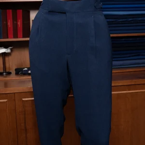 Pantalone Borromini Blu Opaco