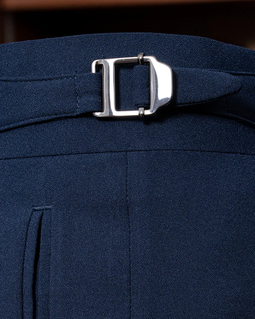 Pantalone Borromini Blu Opaco - immagine 5