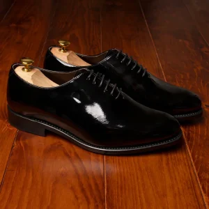 Scarpe One Piece Nero Lucido