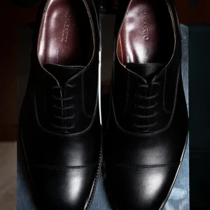 Scarpa Nera Opaca Oxford