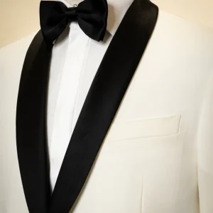 Smoking Bianco Donatello Due Bottoni