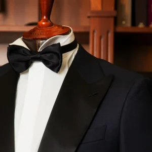 Smoking Blue Black con Raso Nero