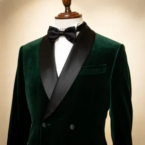 Smoking Donatello Velluto Verde