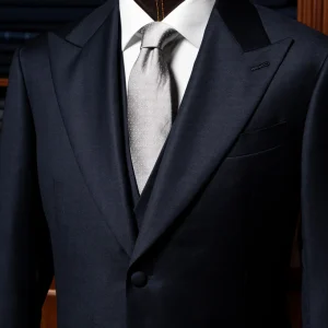 Abito Bernini Navy Blue con Gilet