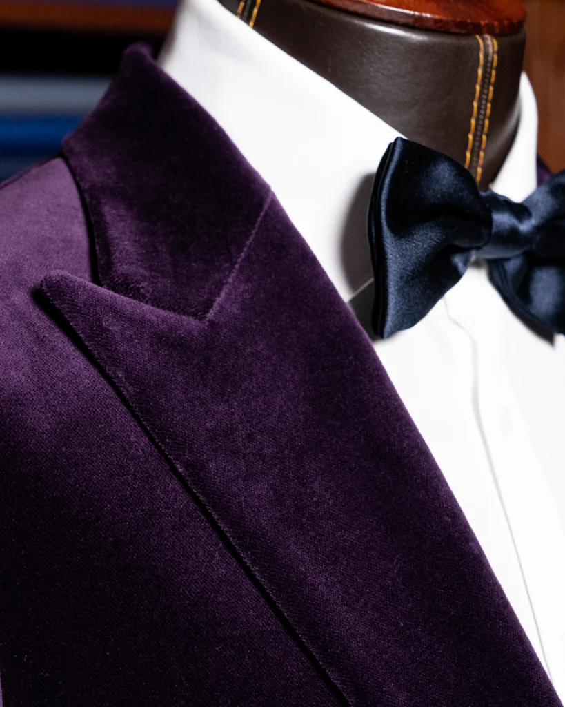 Giacca Bernini Velluto Viola - immagine 7