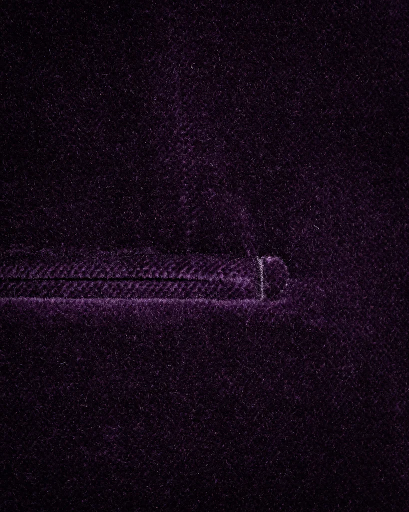 Giacca Bernini Velluto Viola - immagine 8