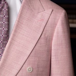 Giacca Doppiopetto Perugino Rosa