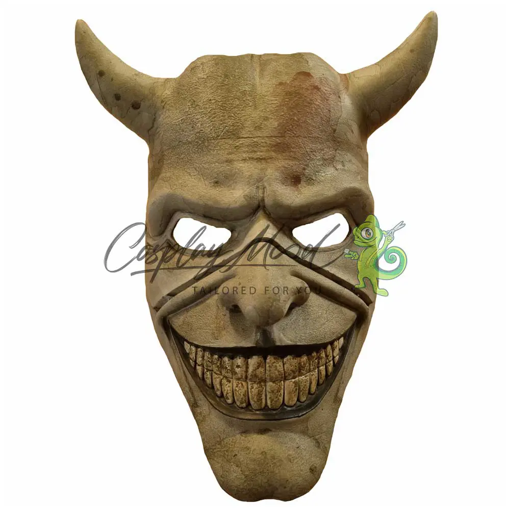 Accessorio Cosplay Maschera Black Phone (bundle completo con 3 espressioni facciali) - immagine 4