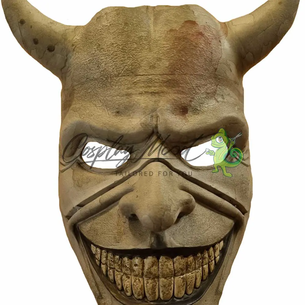 Accessorio Cosplay Maschera Black Phone (bundle completo con 3 espressioni facciali) - immagine 8