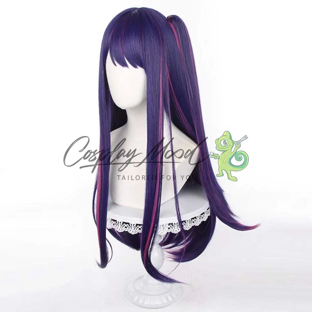 Parrucca Cosplay Ai Hoshino Oshi no Ko - immagine 4