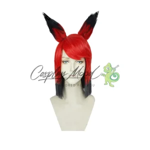 Parrucca Cosplay Alastor Hazbin Hotel