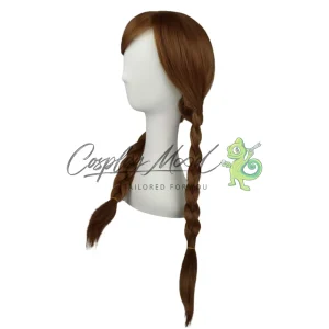 Parrucca Cosplay Anna trecce Frozen Disney