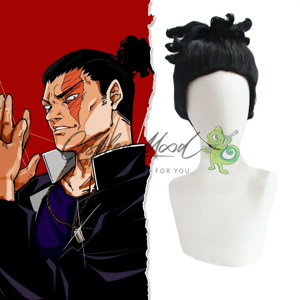 Parrucca Cosplay Aoi Todo Jujutsu Kaisen - immagine 3