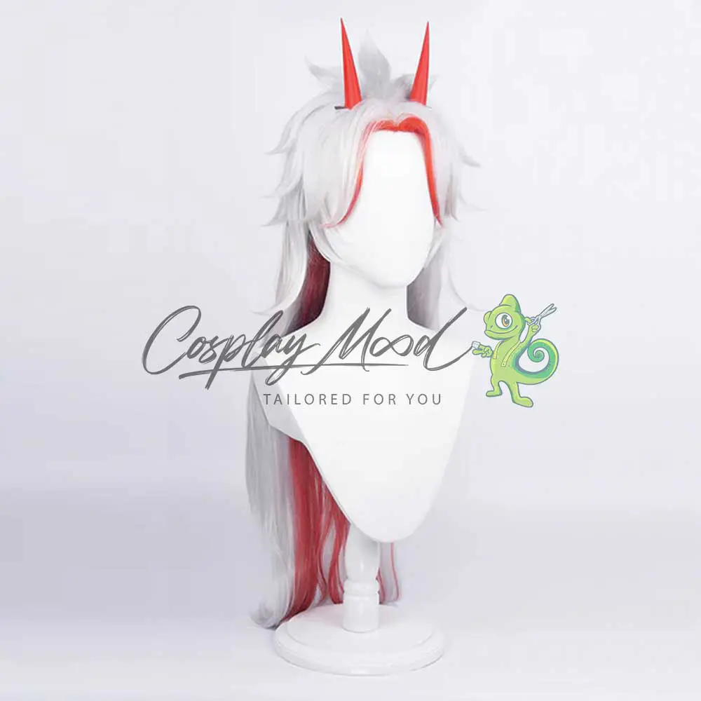 Parrucca Cosplay Arataki Itto Genshin Impact - immagine 4