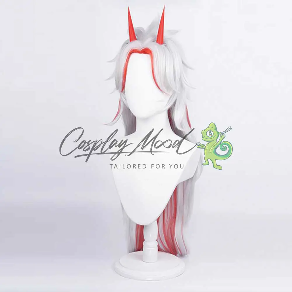 Parrucca Cosplay Arataki Itto Genshin Impact - immagine 5