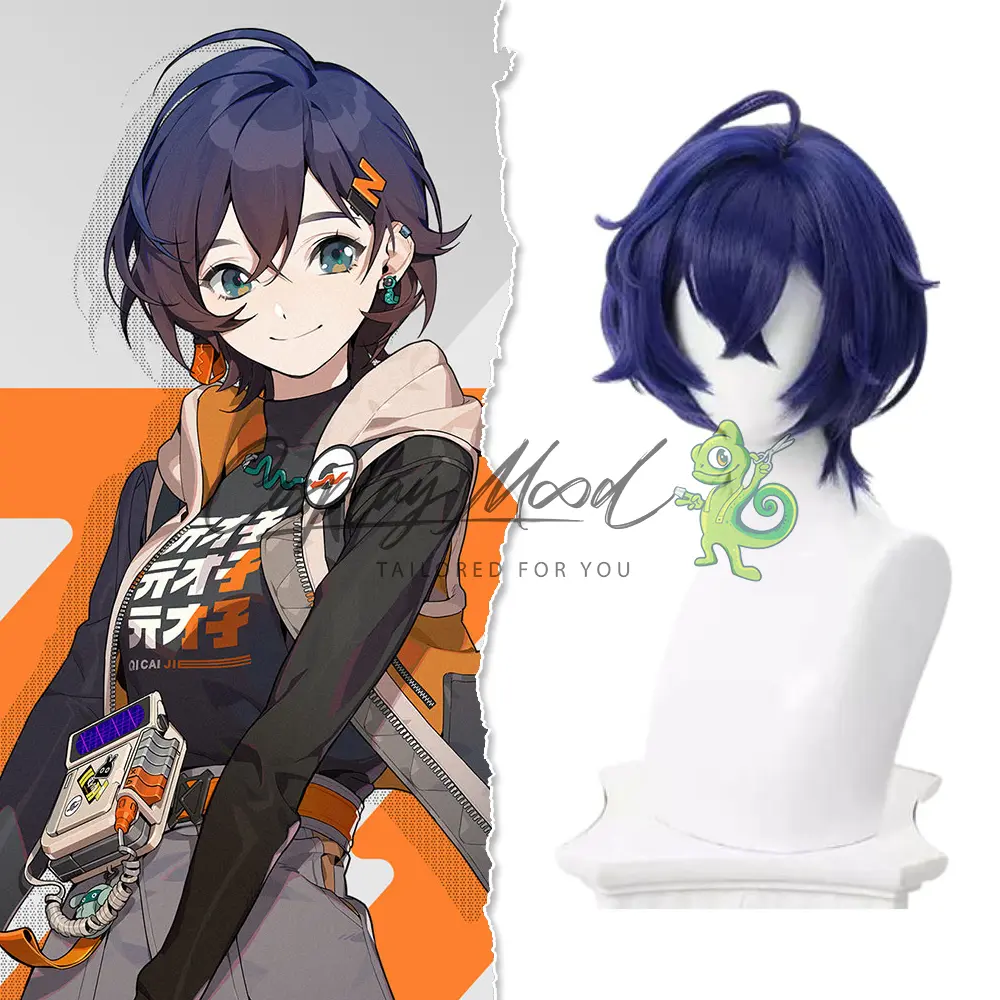 Parrucca Cosplay Belle Zenless Zone Zero - immagine 3