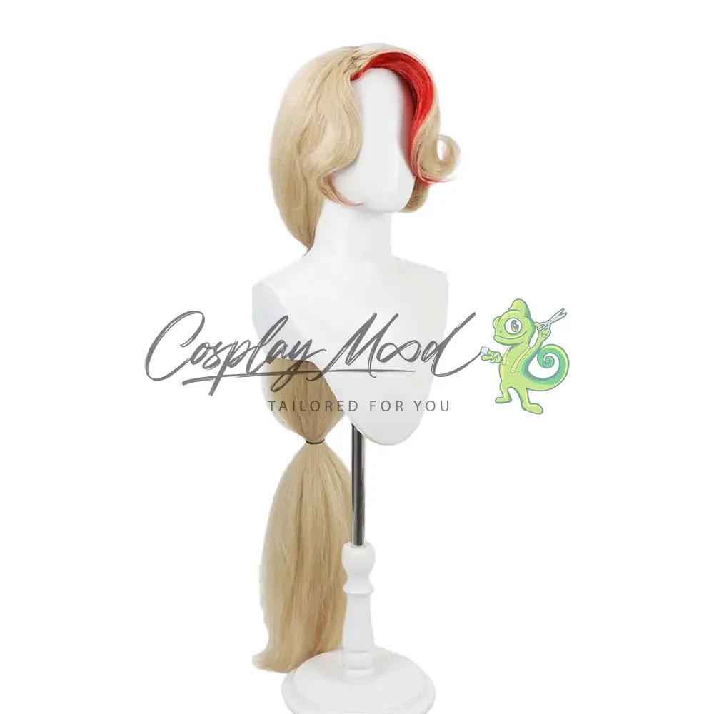 Parrucca Cosplay Charlie Morningstar Hazbin Hotel - immagine 5