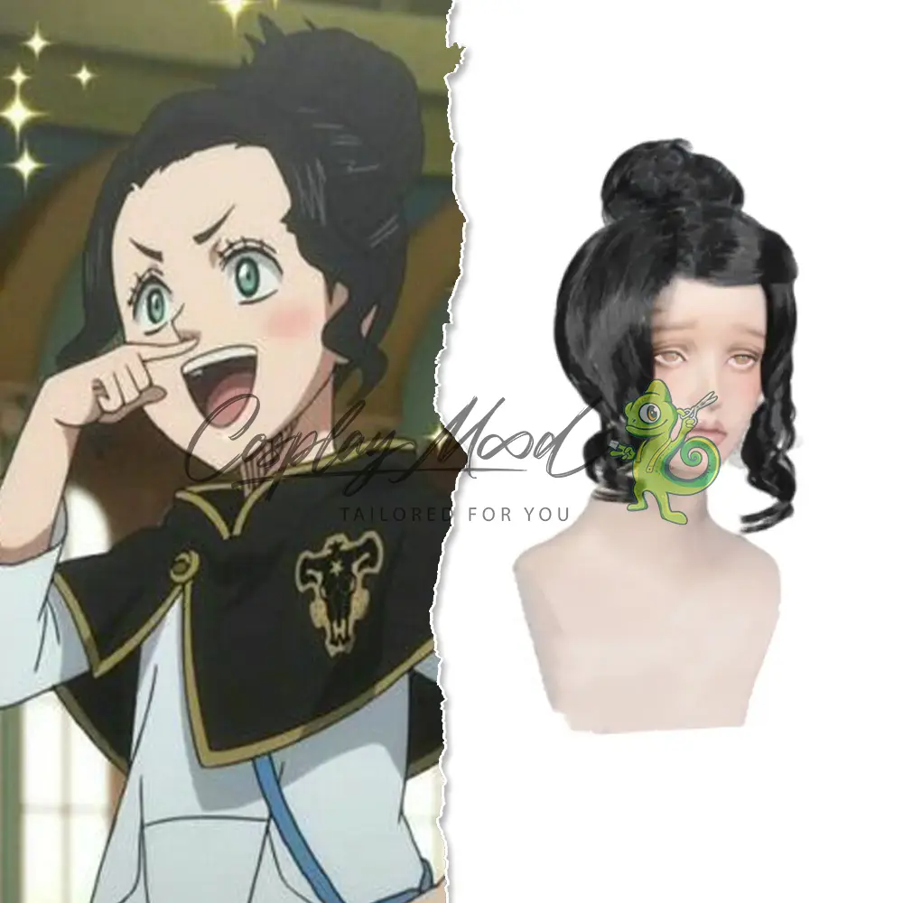 Parrucca Cosplay Charmy Pappitson Black Clover - immagine 3