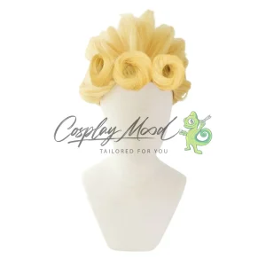 Parrucca Cosplay Giorno Giovanna JoJo Bizarre adventure Parte 5 Vento Aureo